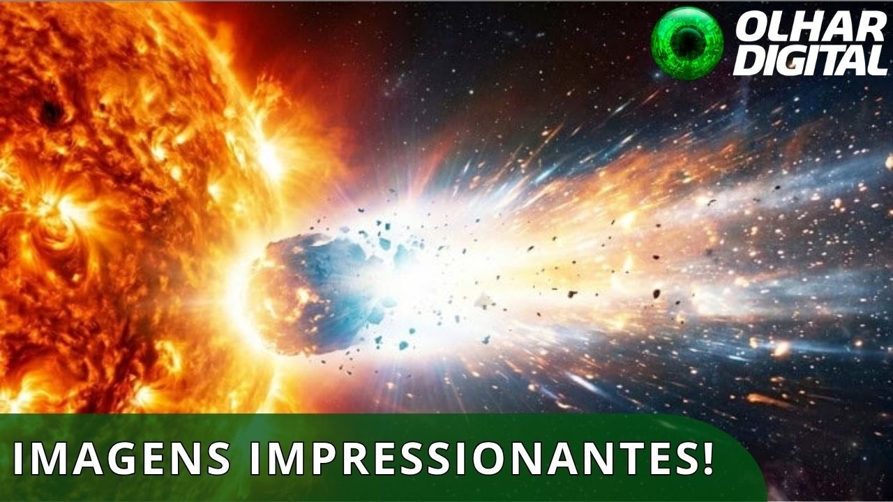 COMETA É DESTRUÍDO PELO SOL; VEJA!
