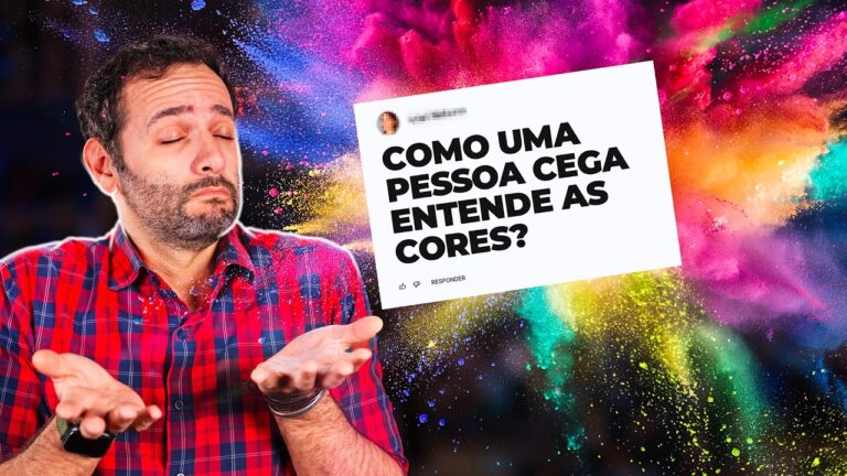 COMO uma PESSOA CEGA ENTENDE as CORES? #IberêResponde