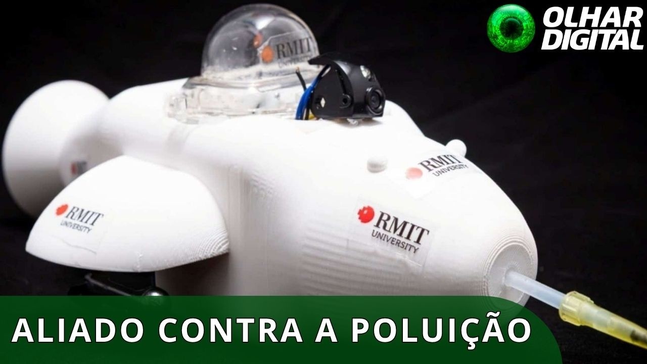 Conheça o “robô golfinho” que pode ajudar a limpar o oceano