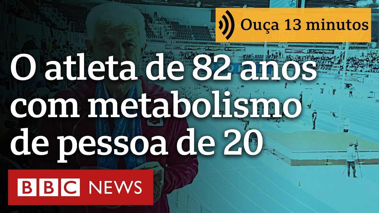 O atleta de 82 anos que é objeto de estudo por ter idade metabólica de uma pessoa de 20 anos
