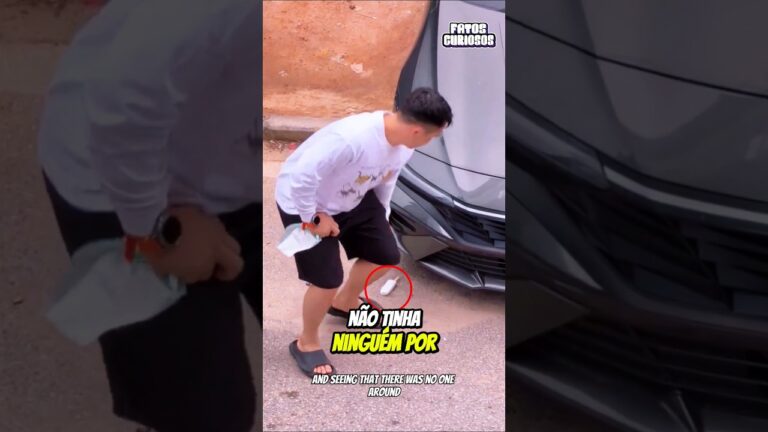 Ele PEGOU o PICOLÉ DO CHÃO e ALGO INESPERADO ACONTECEU!