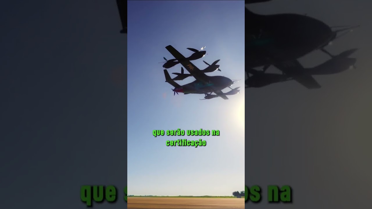 Embraer: ‘carro voador’ brasileiro completa 50 voos de teste