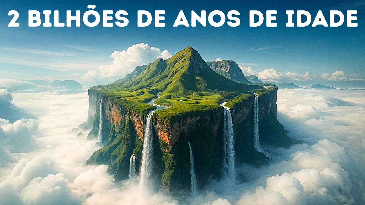 Encontramos um mundo perdido isolado por milhões de anos