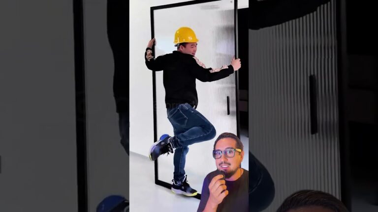 Esse sistema de porta invisível está sensacional
