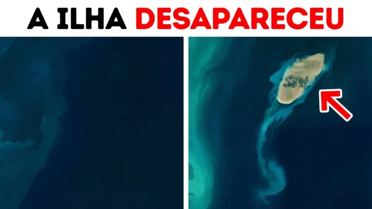 Esta ilha surgiu do nada e depois desapareceu