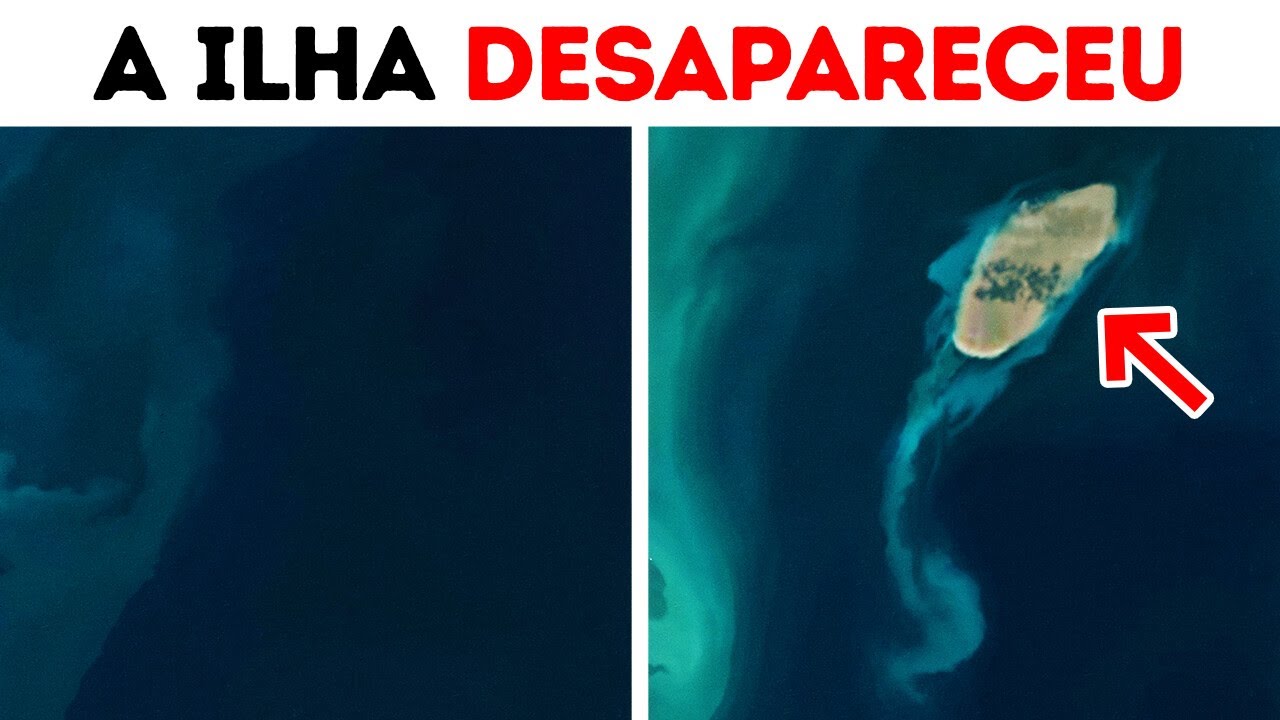 Esta ilha surgiu do nada e depois desapareceu