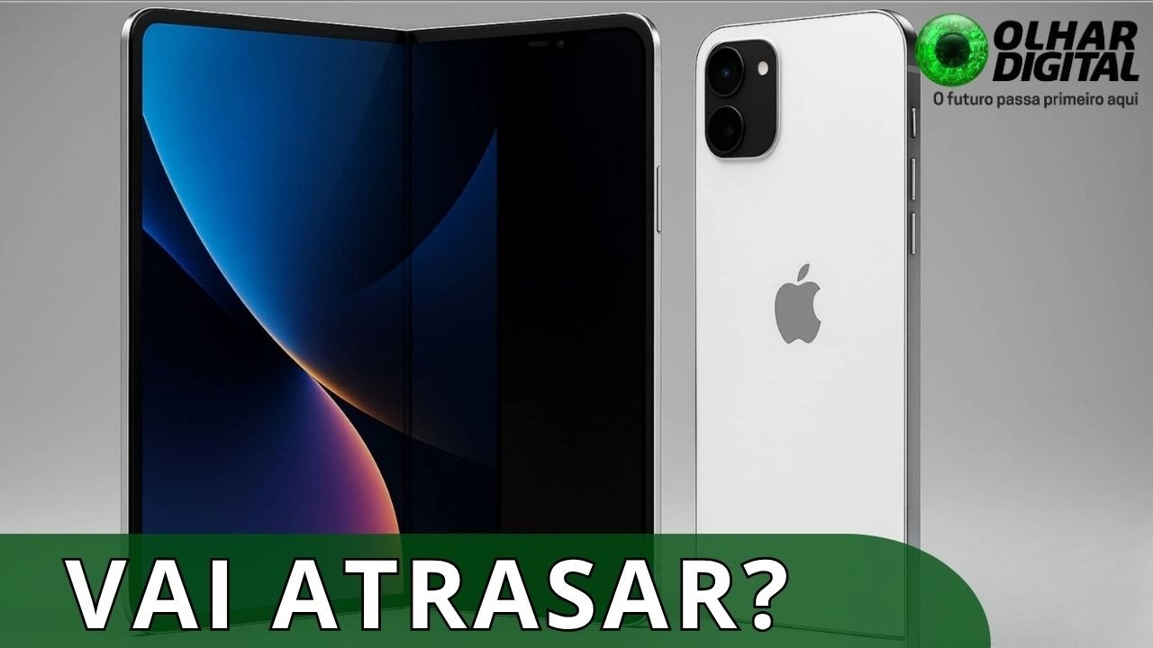 iPhone dobrável: Apple tem problemas e produção pode atrasar