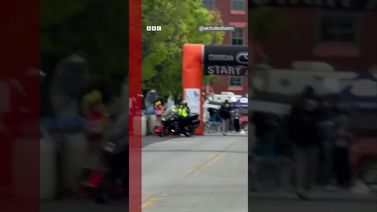 Maratonista relaxa antes da hora e é ultrapassado no último instante