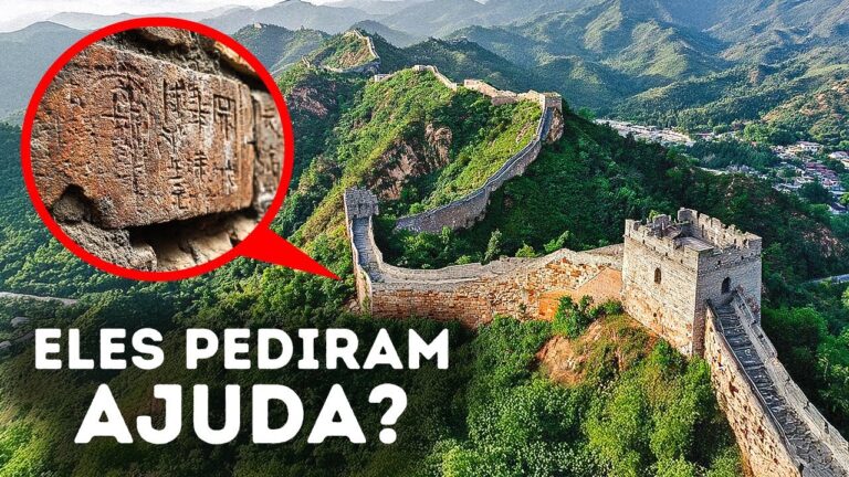Mensagens ocultas encontradas na Grande Muralha da China