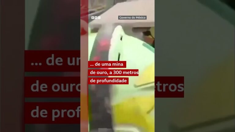 Mineiro é resgatado após duas semanas preso embaixo da terra