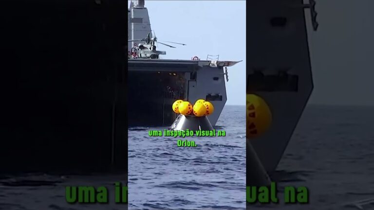 Artemis 2: veja como ficou o escudo térmico da nave após reentrada na Terra