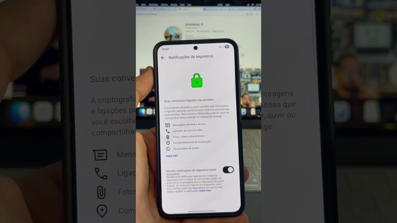 Muito perigoso clicar em links no Whatsapp