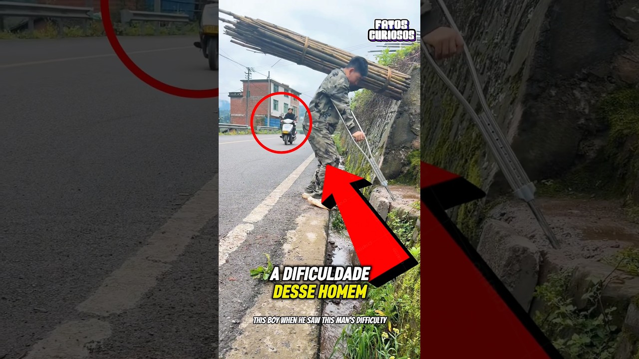 ✨ UM CORAÇÃO DE OURO! A lição que esse jovem deu ao mundo deixou a todos bastante emocionados 🛑❤️