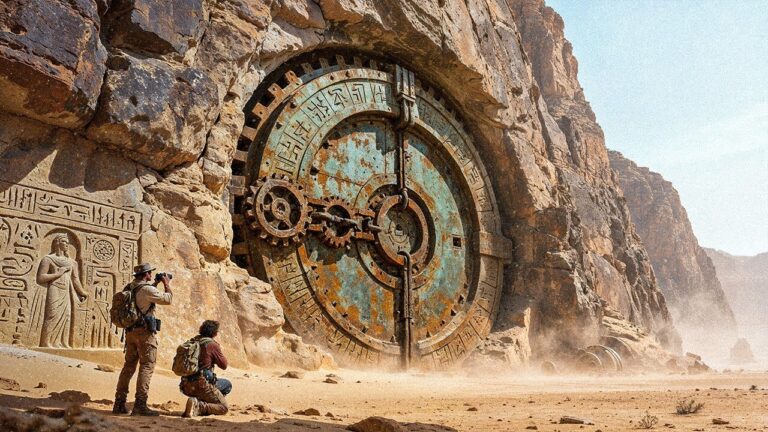 Ninguém conseguia abrir essa porta misteriosa - até agora