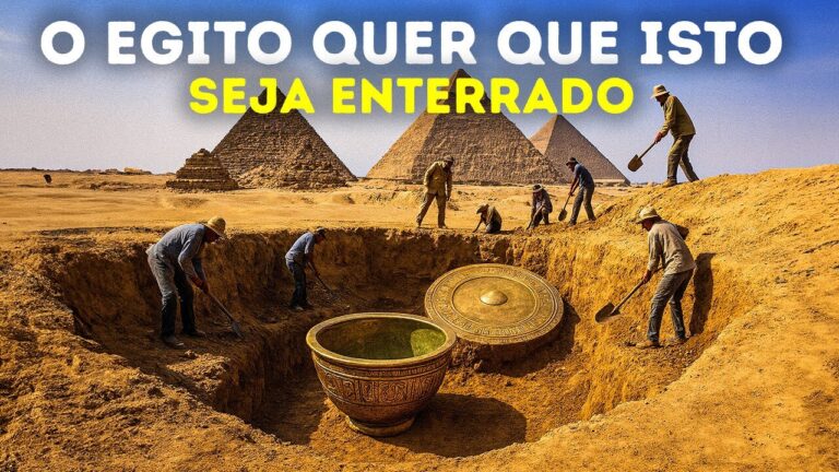 Ninguém notou essa coisa estranha perto das pirâmides por anos