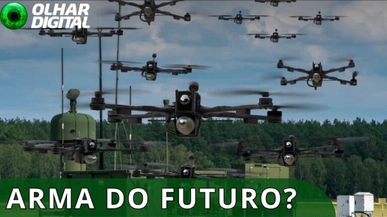 Nova arma a laser pode derrubar enxames de drones