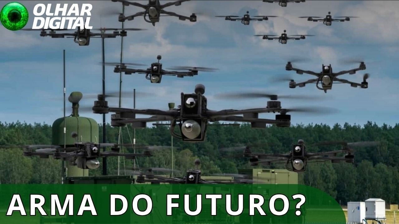 Nova arma a laser pode derrubar enxames de drones