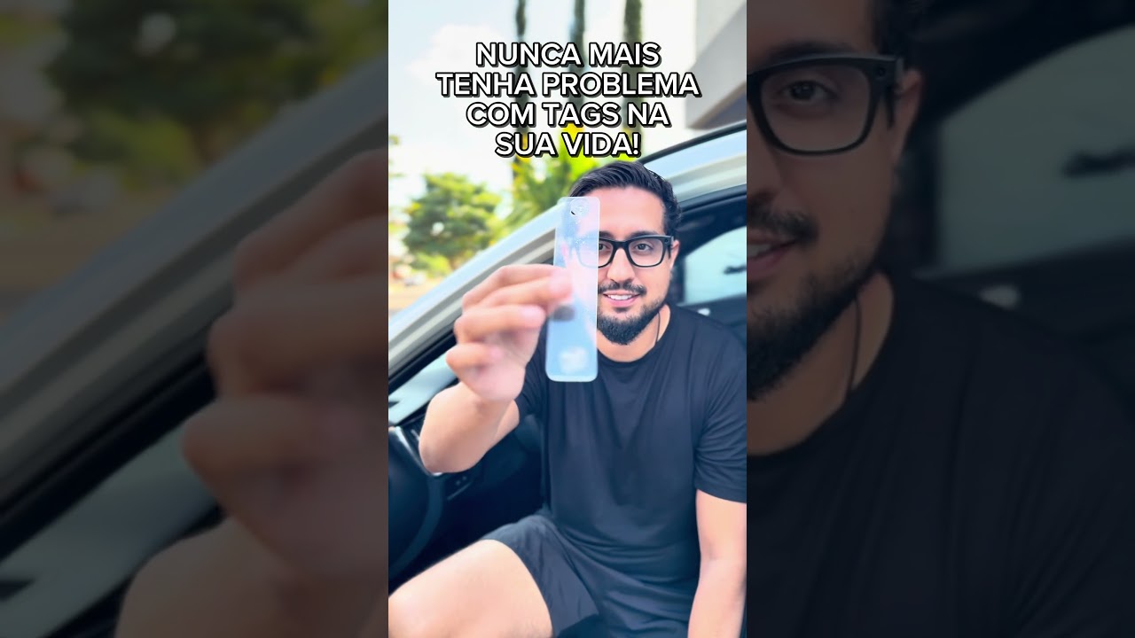 Nunca mais cole tag no pára-brisa do seu carro