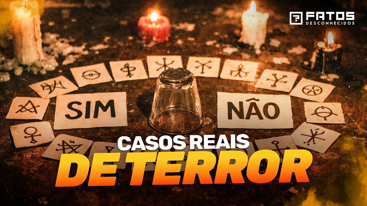 O Jogo do COPO e Outros MISTÉRIOS Aterrorizantes