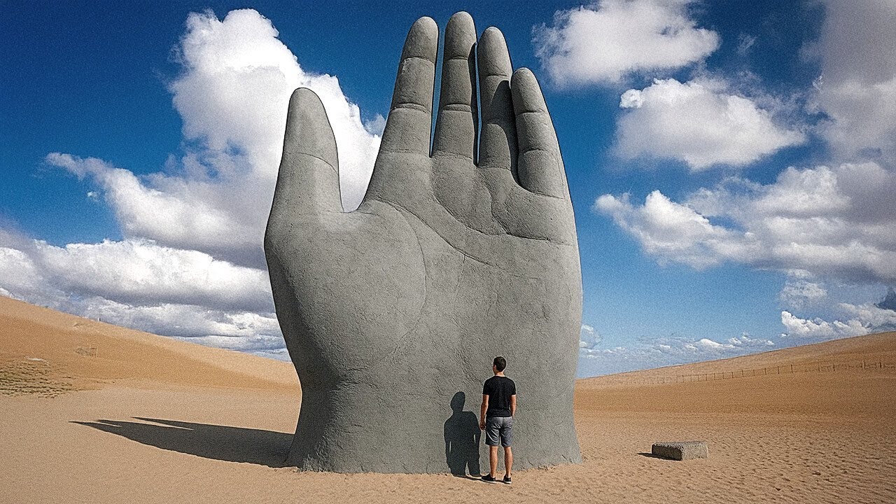 O mistério da mão gigante no deserto do Atacama