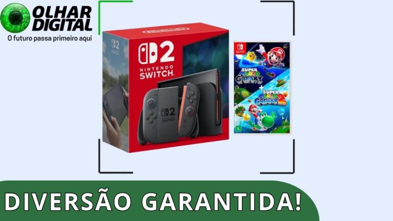 Ofertas do dia: Nintendo Switch 2, monitor portátil, notebook e mais