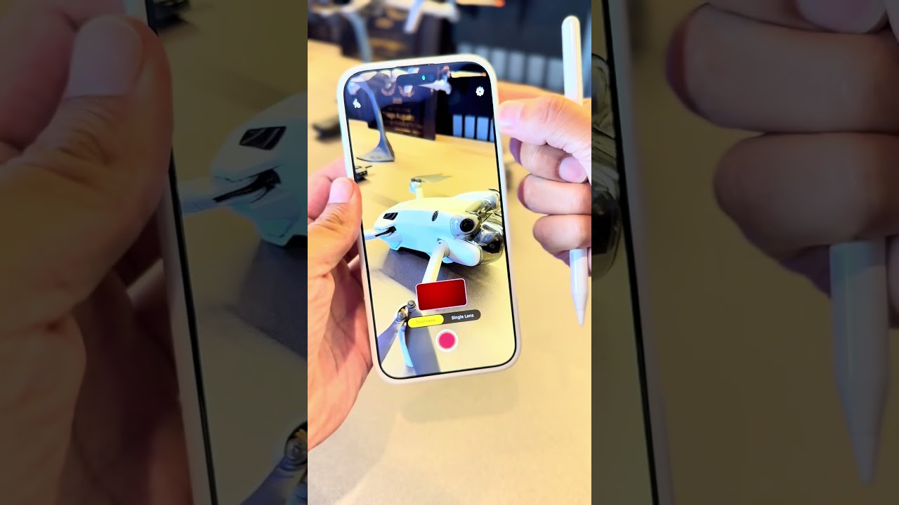 Esse aplicativo você consegue gravar na vertical e horizontal ao mesmo tempo