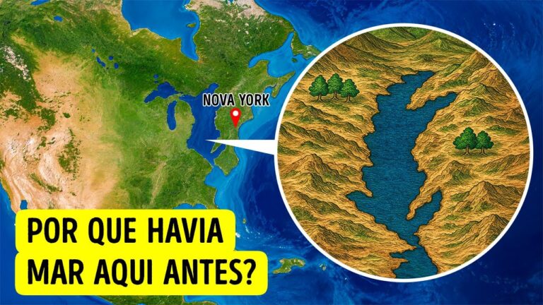 Que mar misterioso era esse nos antigos mapas americanos?