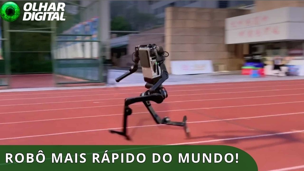 Robô chinês ameaça recorde de Usain Bolt