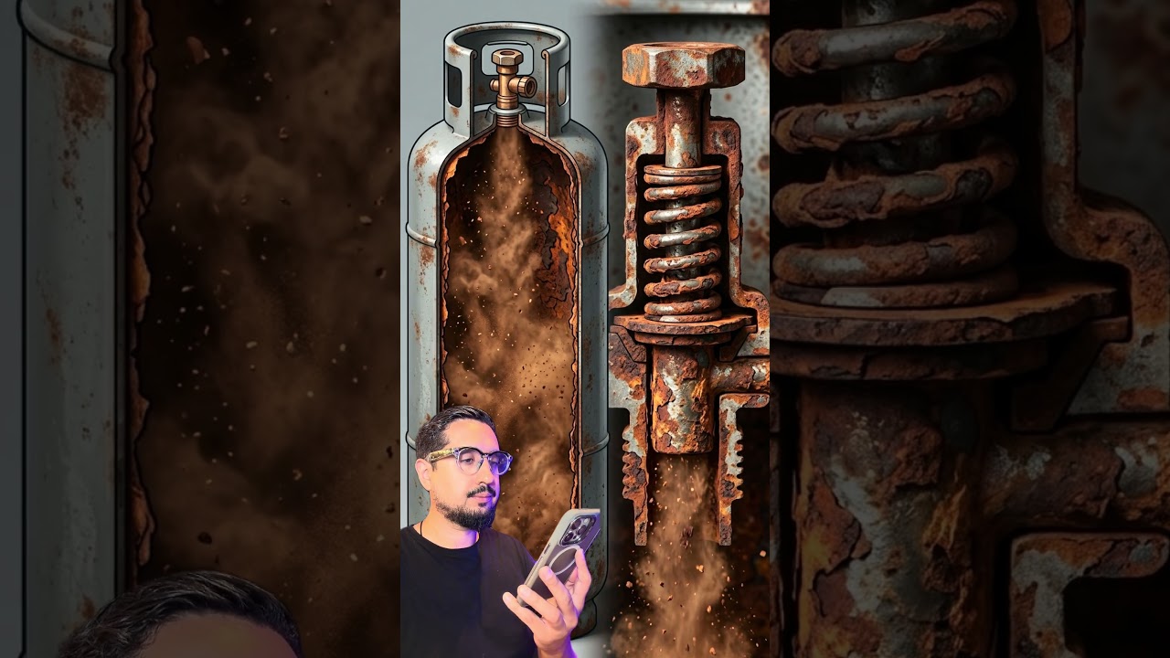 Se o teu botijão de gás um dia vazar sem parar isso pode te salvar