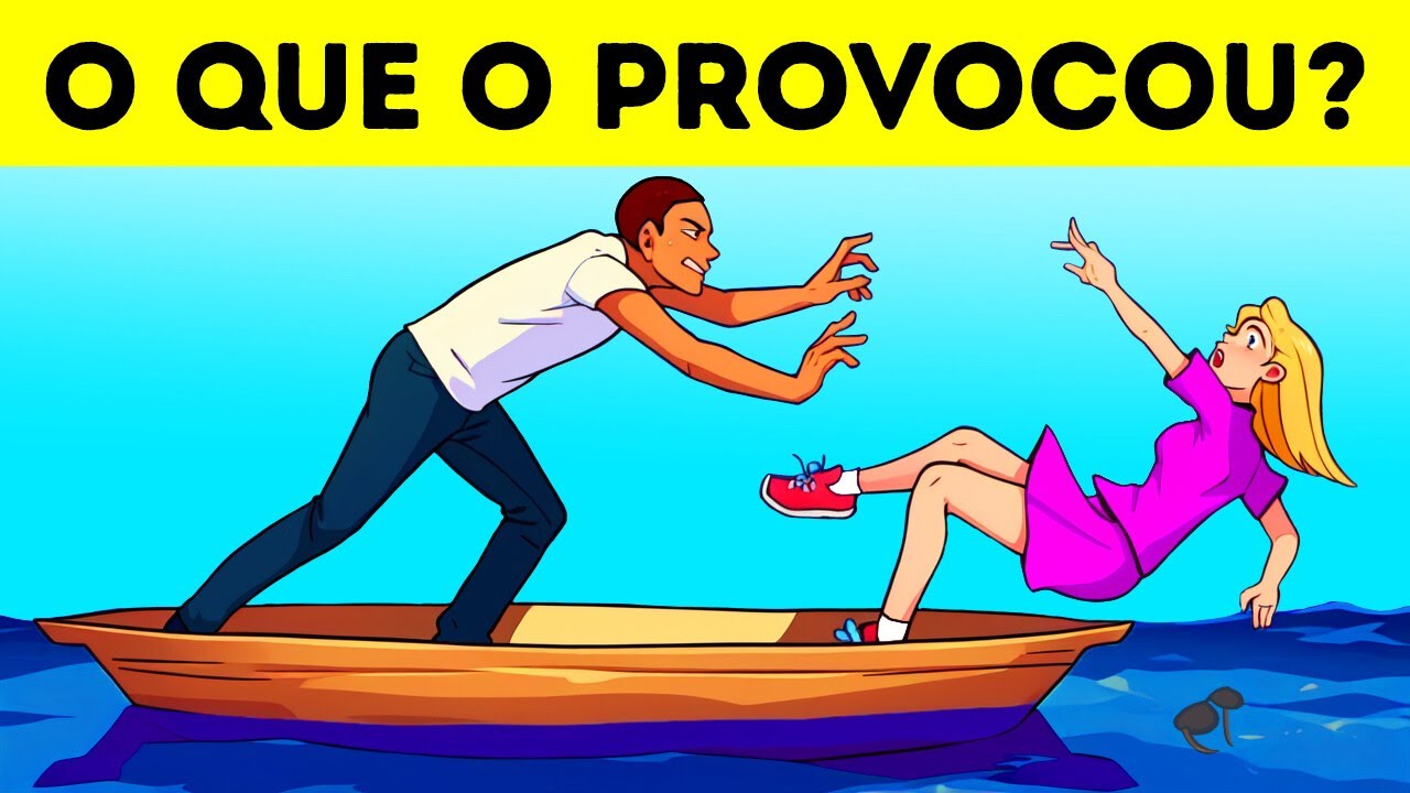 Se você resolver esses enigmas, seu cérebro merece uma medalha!