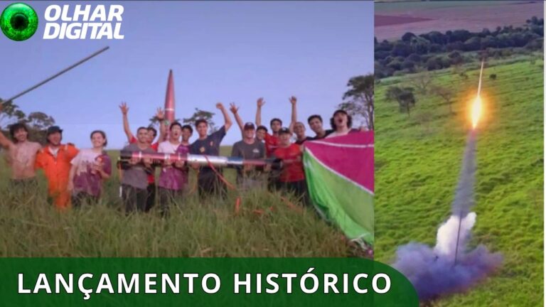 Sem curso aeroespacial, alunos da USP montam foguete inédito do zero