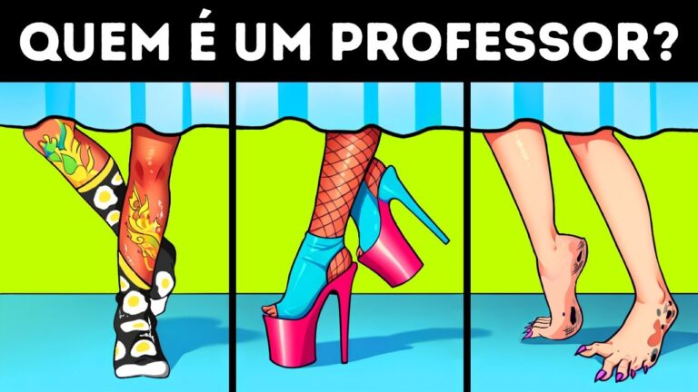 Só os mais curiosos conseguem resolver todos os 15 enigmas!