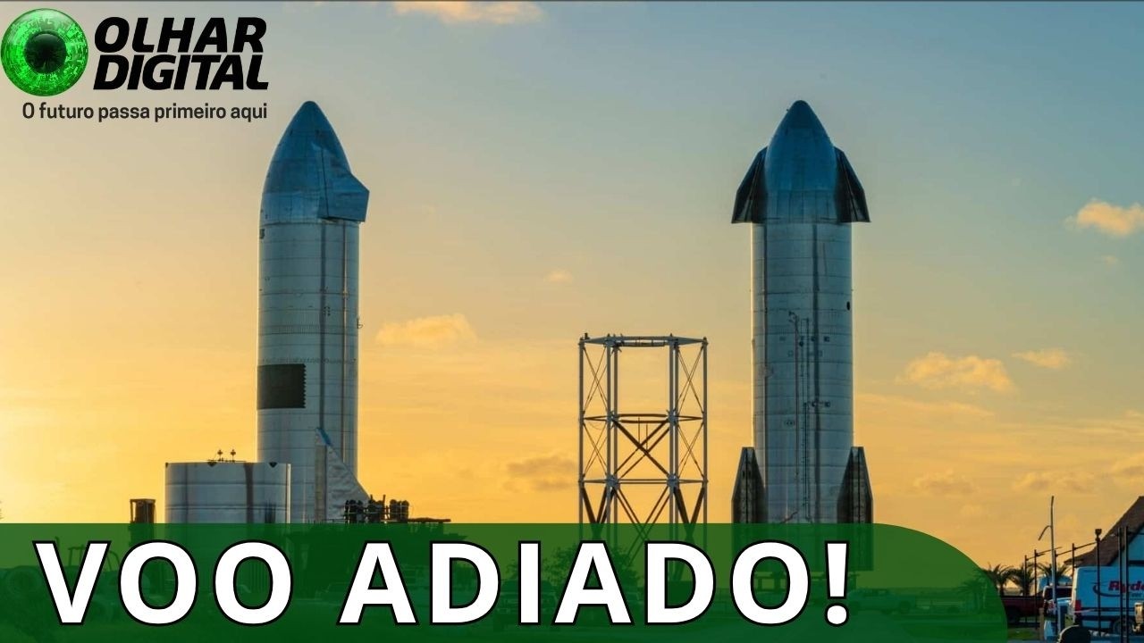 Starship: próximo voo de teste é adiado em mais de um mês, diz Musk