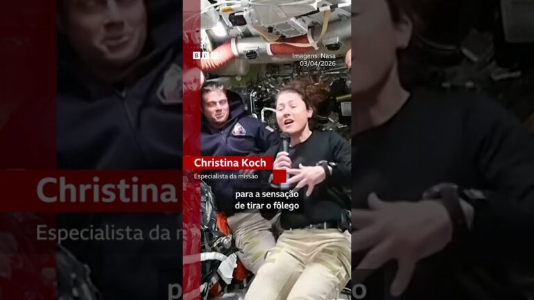 Tripulação da Artemis 2 fala direto do ESPAÇO: 'Me sinto como criança'