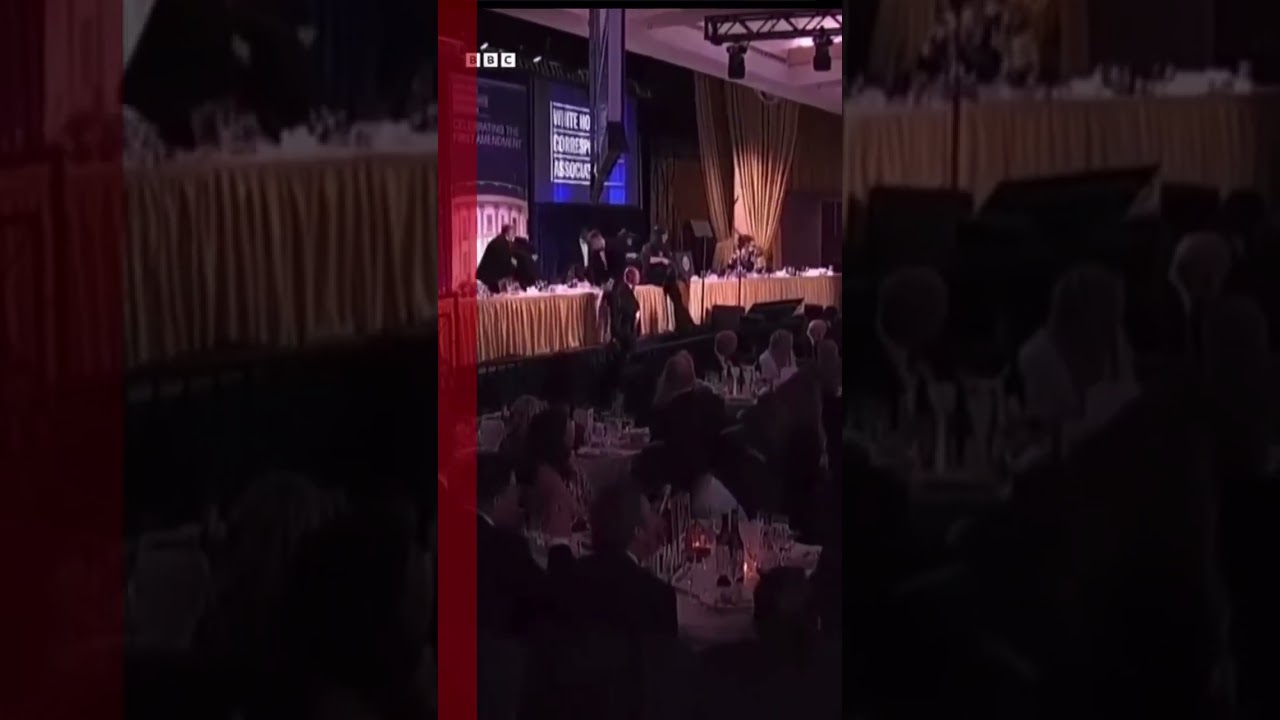 Trump é retirado após tiros serem escutados em jantar