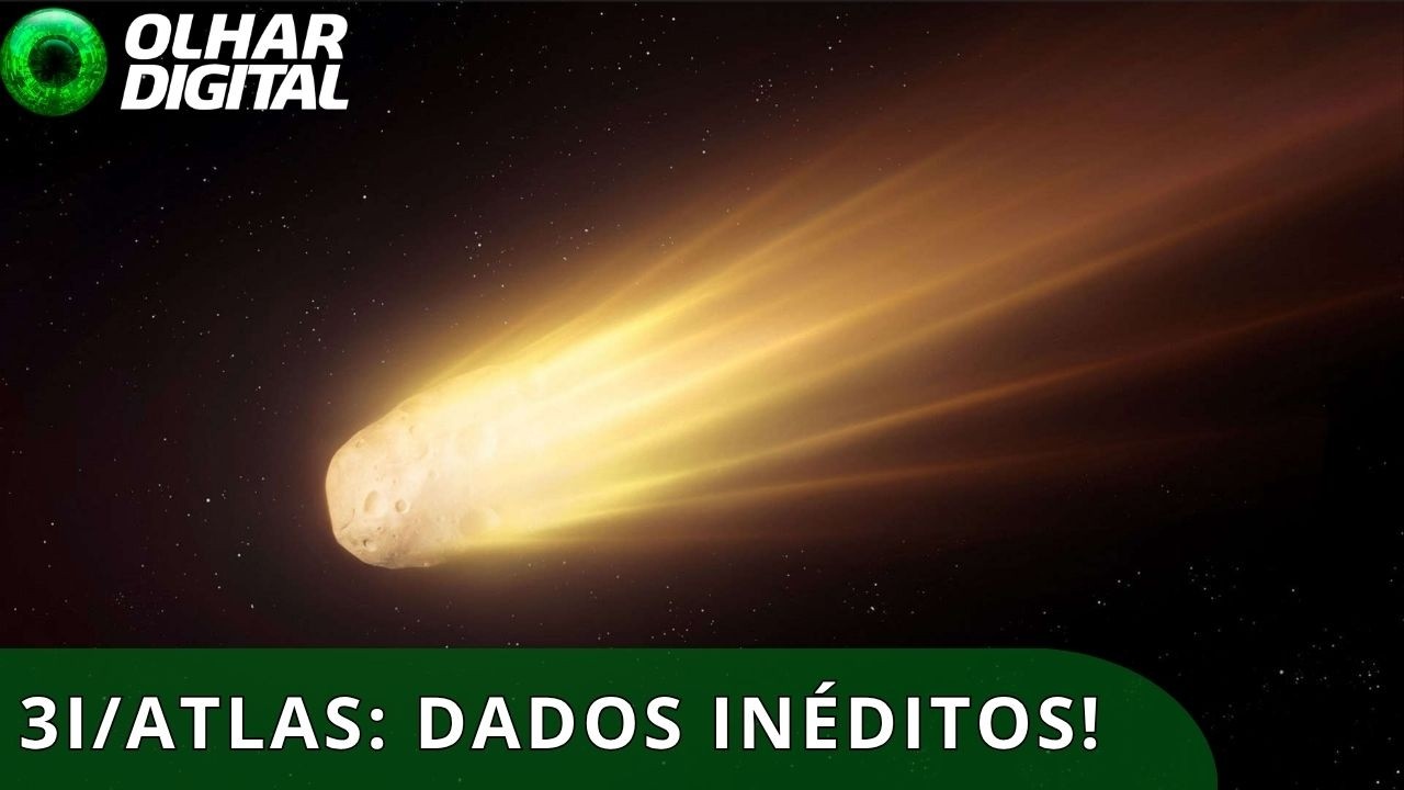 VEJA IMAGENS INÉDITAS DO COMETA INTERESTELAR 3I/ATLAS