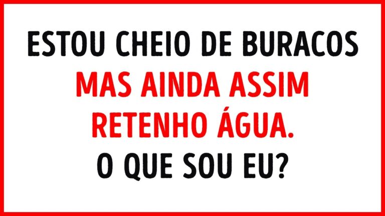 Você consegue resolver esses 21 enigmas antes que a resposta apareça?