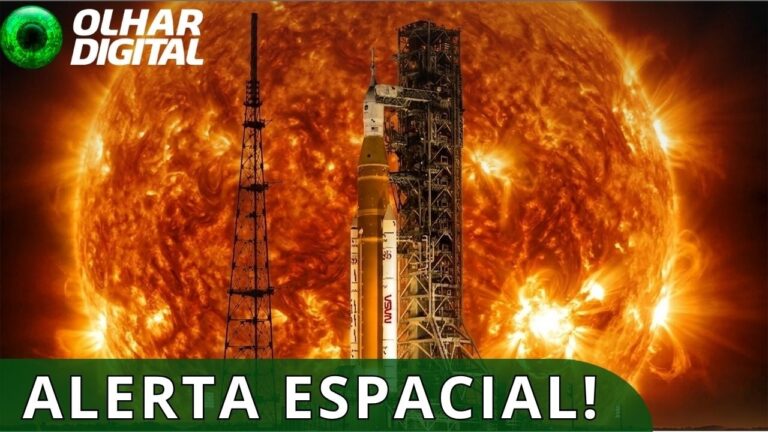 Explosão solar coloca rastro de radiação no caminho da missão Artemis 2