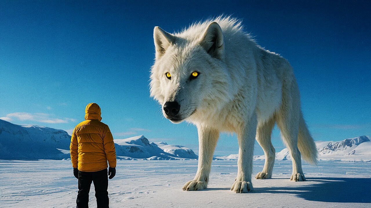 Eles tentaram trazer de volta um lobo gigante, mas o que criaram foi ainda mais selvagem