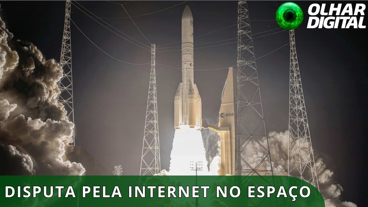 Lançamento de foguete com 32 satélites da Amazon acelera corrida contra Starlink