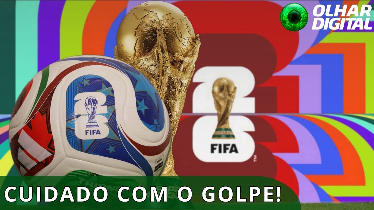 Copa do Mundo 2026: golpistas clonam site da FIFA para enganar brasileiros