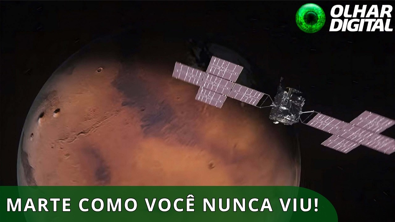 Sonda da NASA lançada para investigar asteroide faz imagens inéditas de Marte