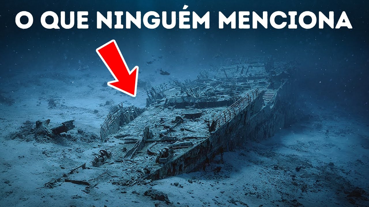 A parte de trás do Titanic revela um pesadelo que ninguém esperava