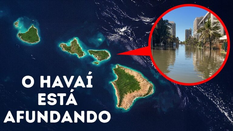 O Havaí está afundando 40 vezes mais rápido do que o previsto - Será que já é tarde demais?