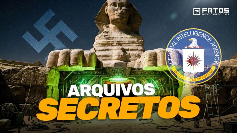 Documentos proibidos sobre OVNIs revelam tecnologia nazista e segredo enterrado sob a Esfinge