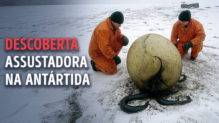 Cientistas encontram ovo de monstro marinho misterioso na Antártida