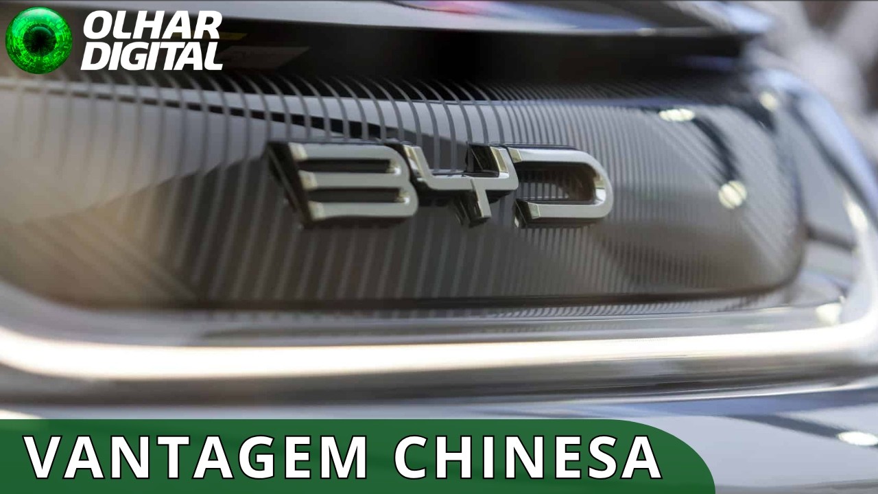 Com chip próprio, BYD tenta desbancar a Tesla