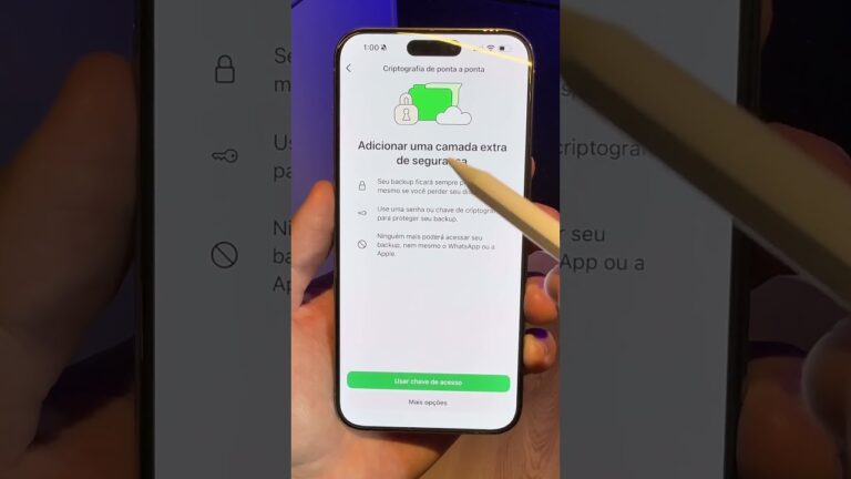 Como criptografar o backup das suas conversas no WhatsApp