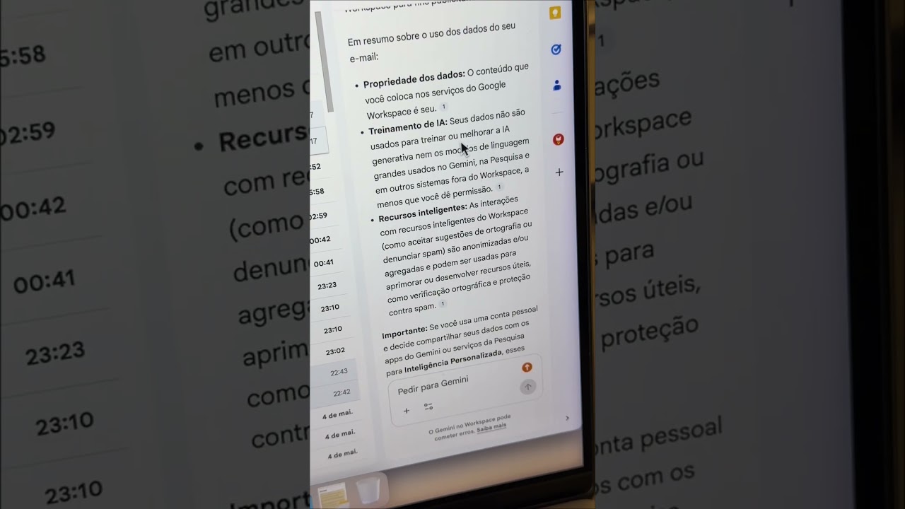 Como desativar a gemini do gmail