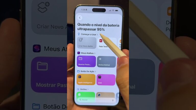 Como fazer o iPhone avisar que ele já está carregado